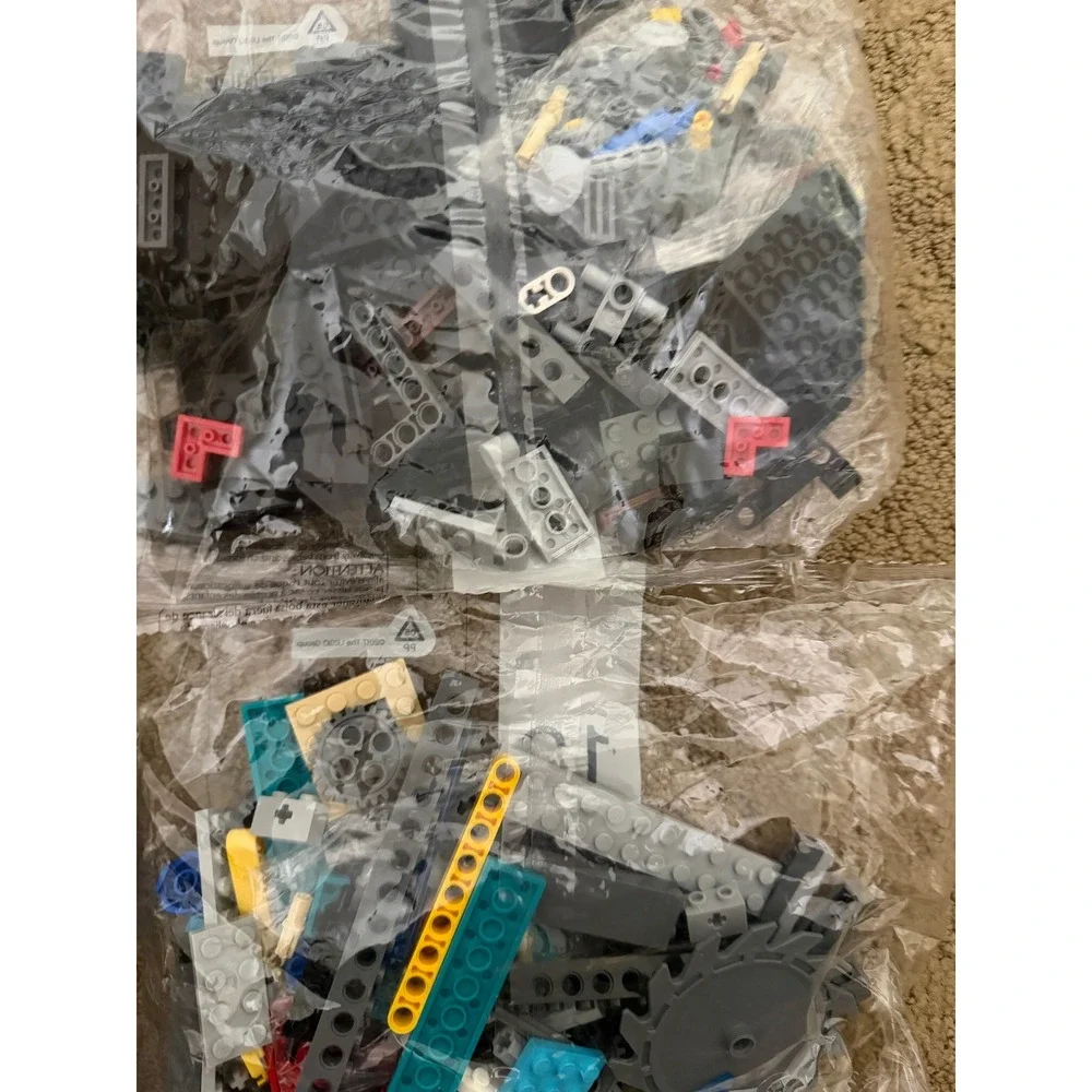 LEGO 724R9 labeled Replacement lot of 5 Bags  #3 7 8 11 12 technics? Ninjago? - Picture 10 of 11